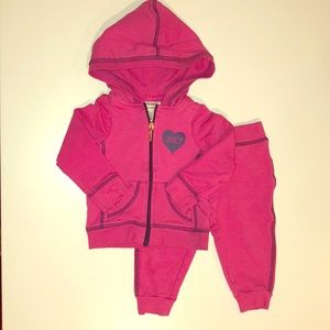 Juicy Couture Hooded Jacket and Jog Pant Set
